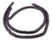 The Bead Chest Dark Brown Disk Natural Wood Beads (4x8mm): Organic Eco-Friendly Wooden Bead Strand for DIY Jewelry, Crafts, Necklace and Bracelet Making